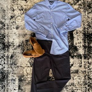 Express chino pant. Navy. 31/32